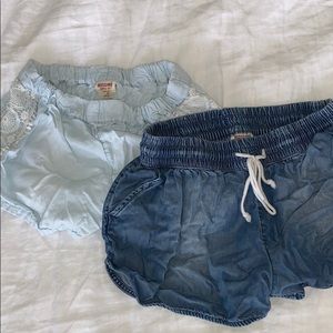 Two Pairs !Mossimo summer shorts!